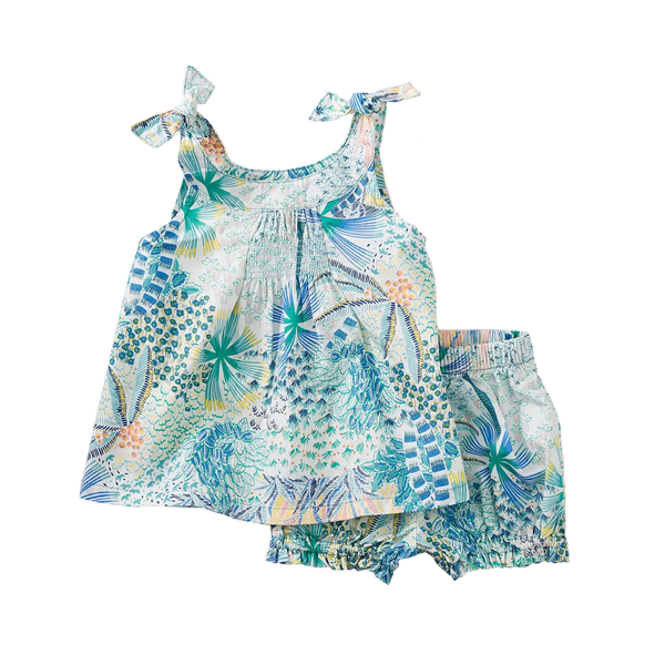 Shoulder Tie Baby Outfit