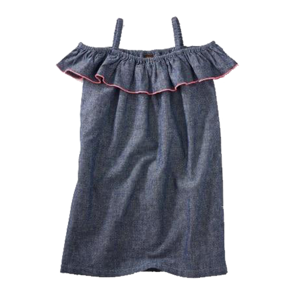 Chamray Ruffle Neck Dress