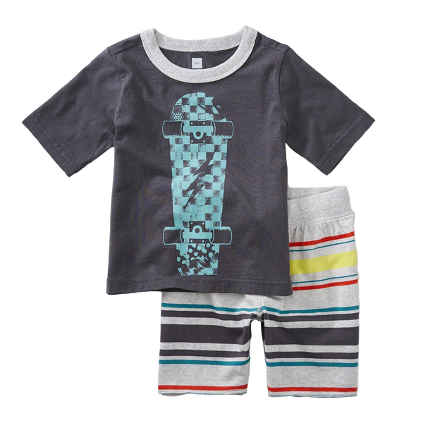 Skateboard Baby Outfit