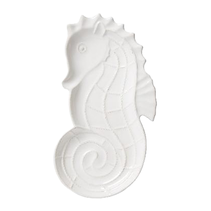 Berry & Thread Whitewash Seahorse Hostess Tray