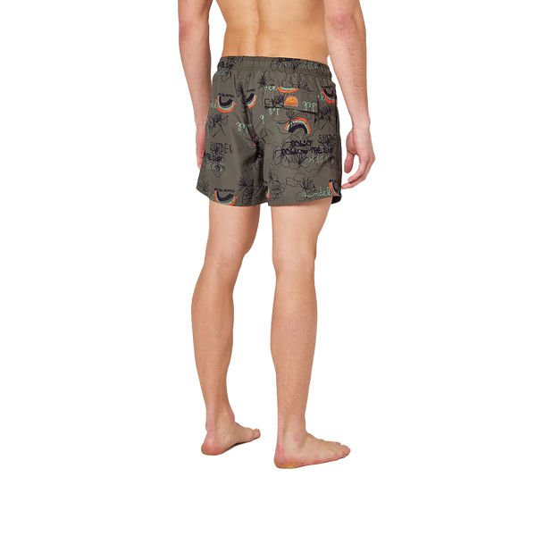 KIDOODLE PRINT Stretch Waist Swim Trunks
