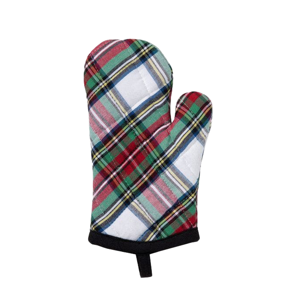 Stewart Tartan 2pc Child Apron & Oven Mitt Set