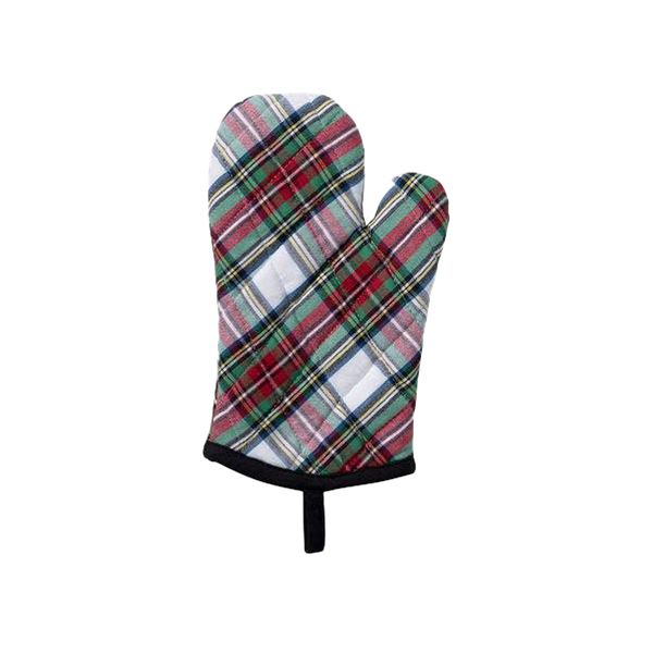 Stewart Tartan 2pc Adult Apron & Oven Mitt Set
