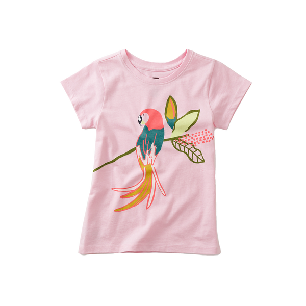 Tropical Macaw Graphic Tee