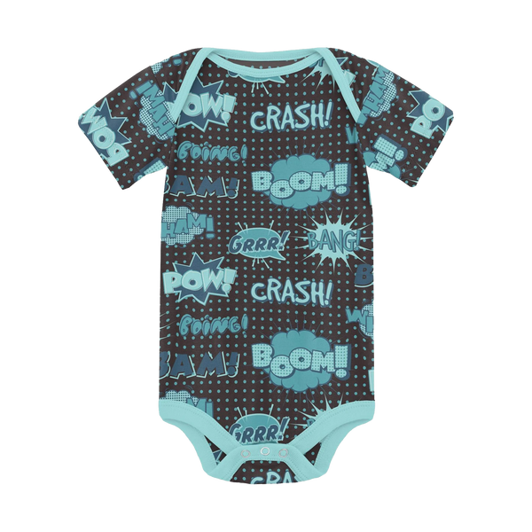 Print Short Sleeve One Piece