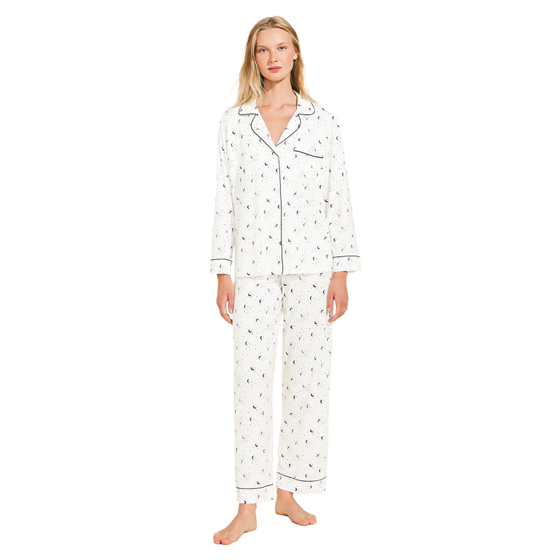 Gisele Printed Long PJ Set