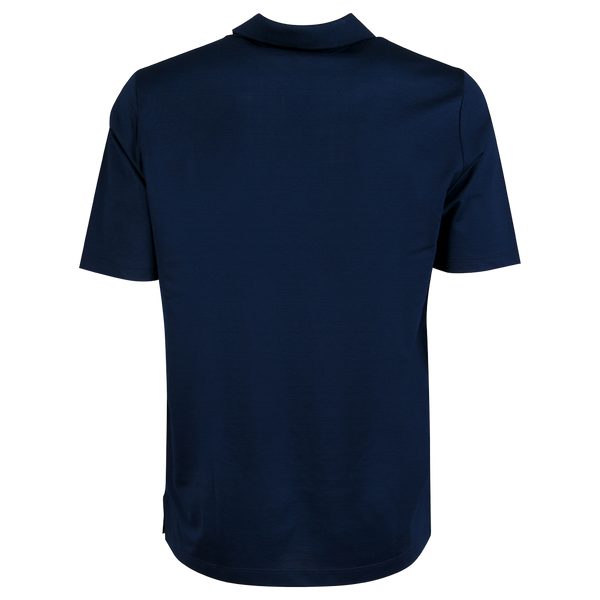 Knitted Polo Solid Navy