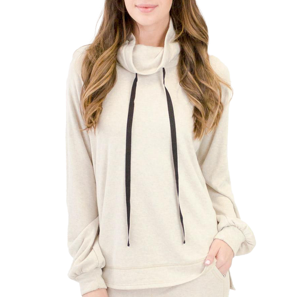Smoosh Funnel Neck Sweatshirt
