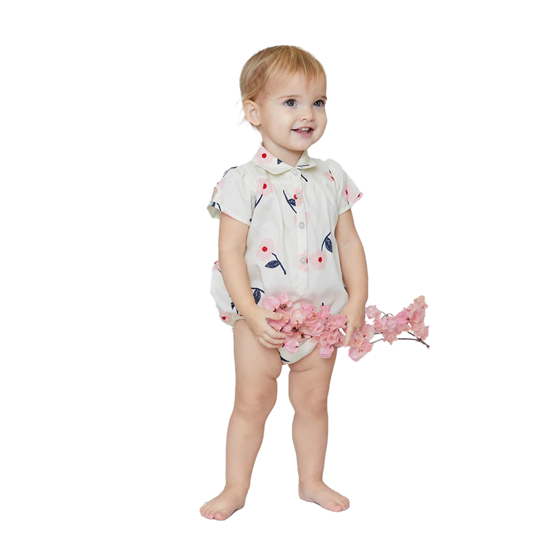 Baby Petal Collar Bodysuit