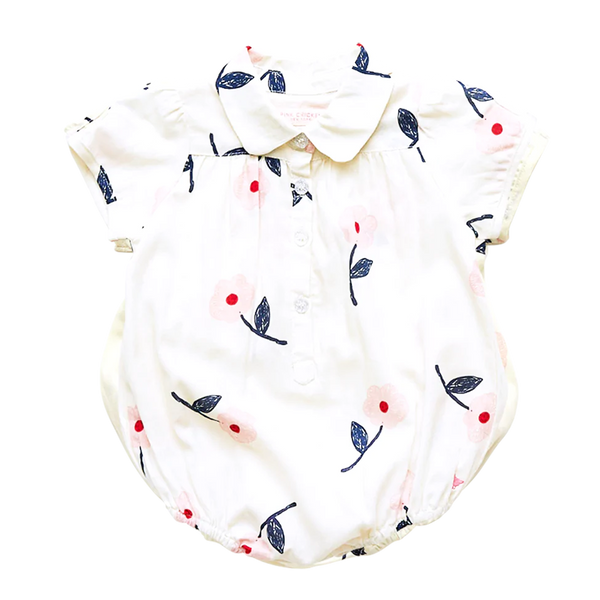 Baby Petal Collar Bodysuit
