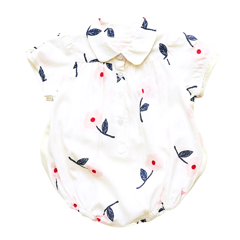 Baby Petal Collar Bodysuit