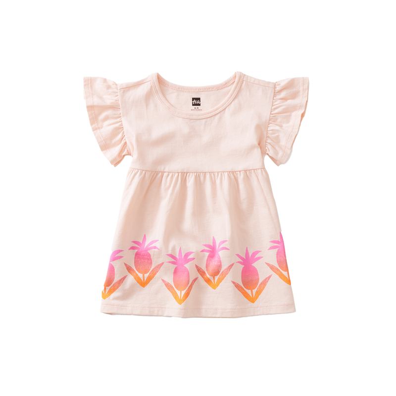 Ruffle Sleeve Baby Dress