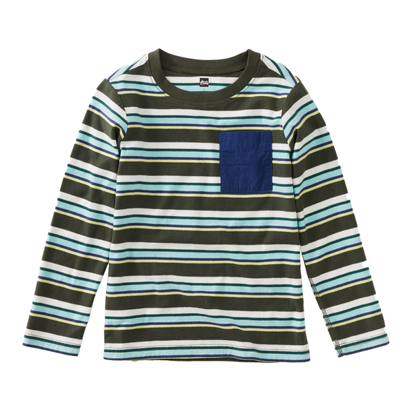 Striped Pocket Tee