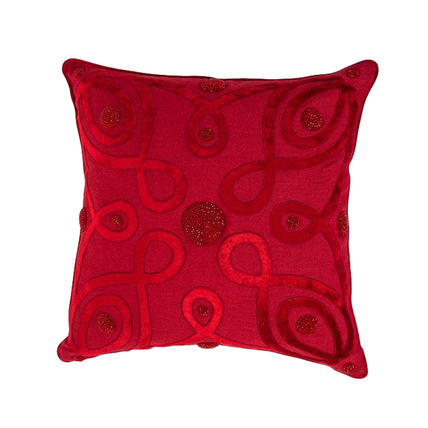 Berry & Thread Ruby 22" Sq Pillow