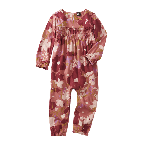 Sweetly Smocked Baby Romper