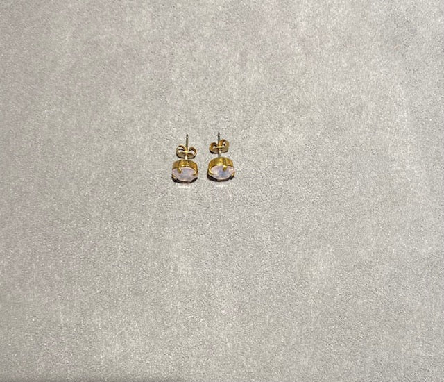 Crystal Post Earrings
