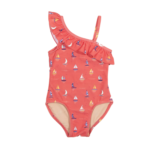 Sailboat Belle One Piece Swimsuit