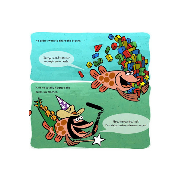 Sea Monster and the Bossy Fish - Book