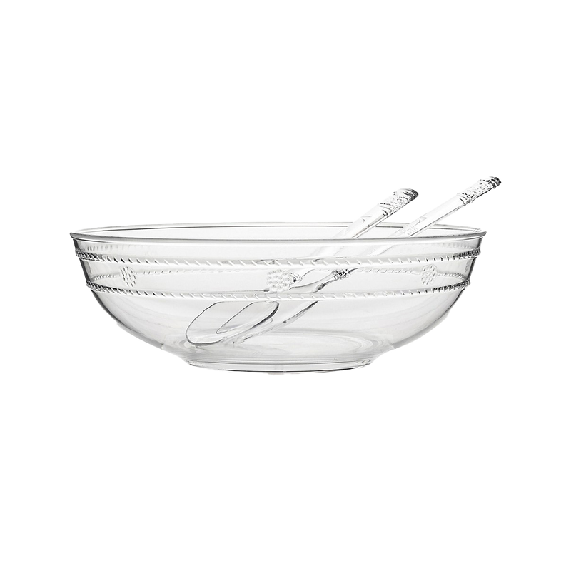 13" Isabella Acrylic Serving Bowl