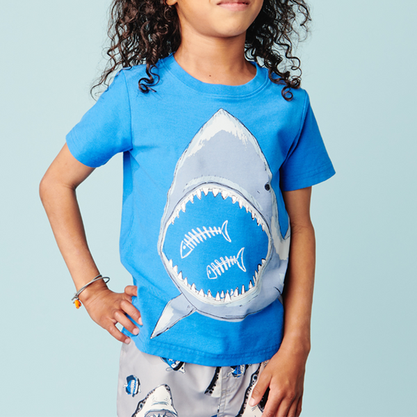 Shark Snack Attack Graphic Tee