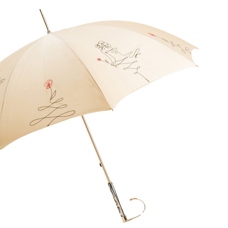 Ivory Sketch Umbrella