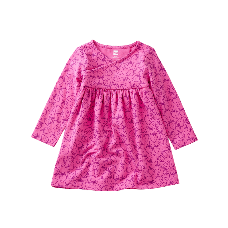 Wrap Neck Baby Dress