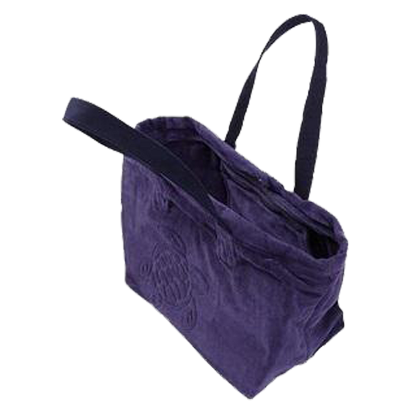 BIG TERRY CLOTH BEACH BAG JACQUARD SOLID