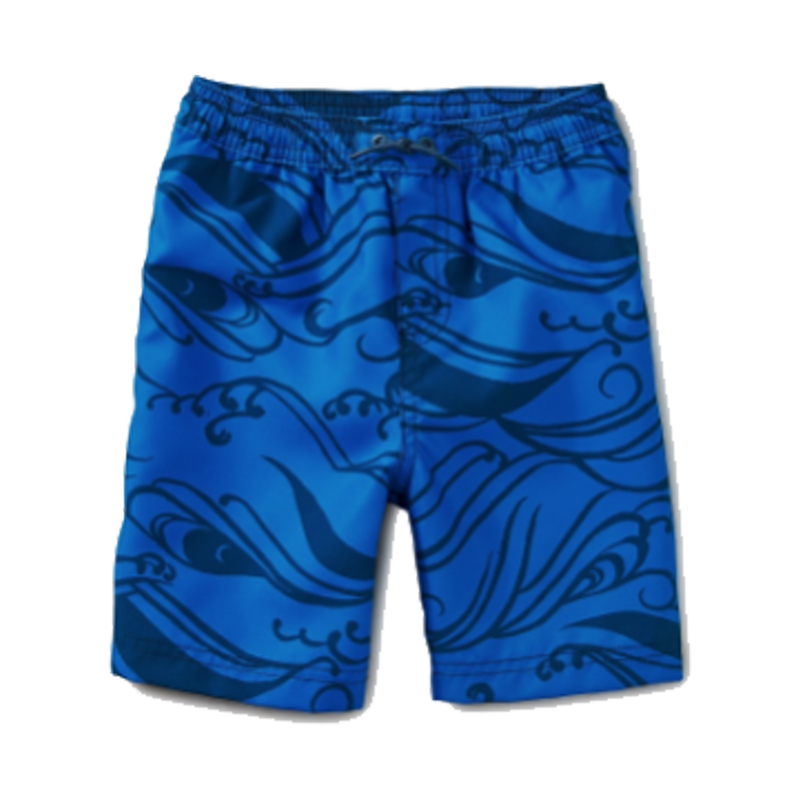 Pattern Swim Trunks